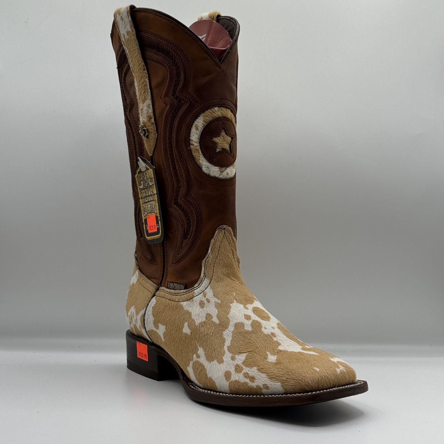 Men&#39;s Boots Becerro Italiano Miel E940