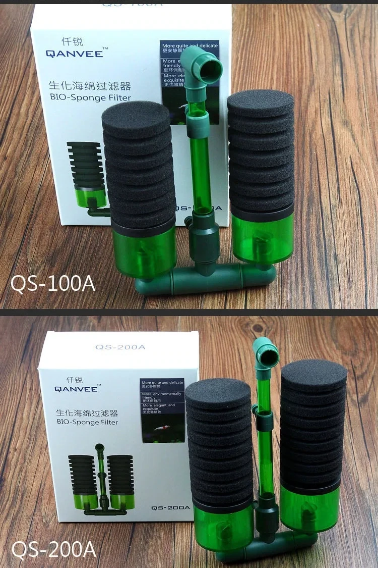 Qanvee Bio Sponge Filter QS100A