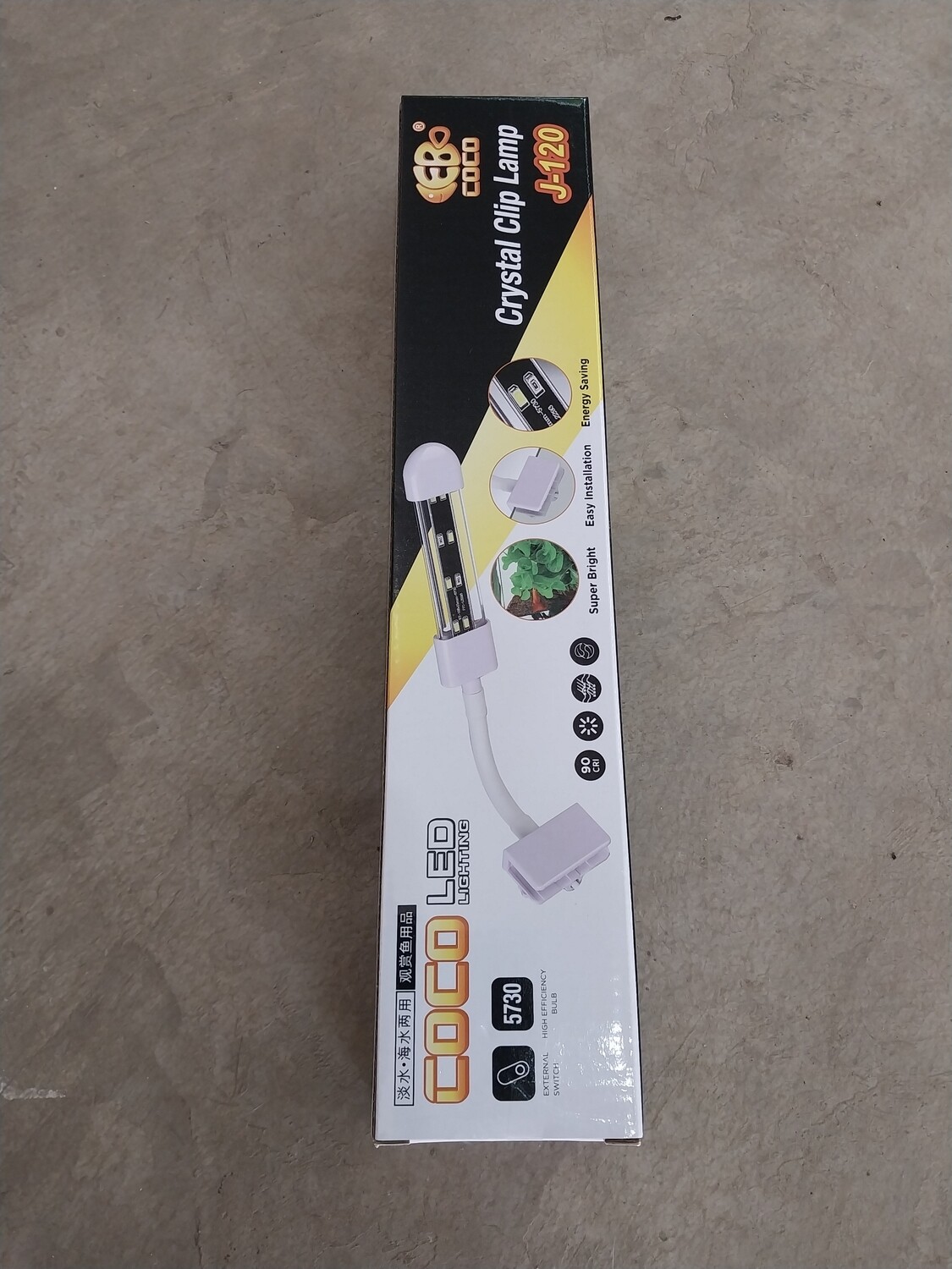 Crystal Clip-on Light (3w) J-120