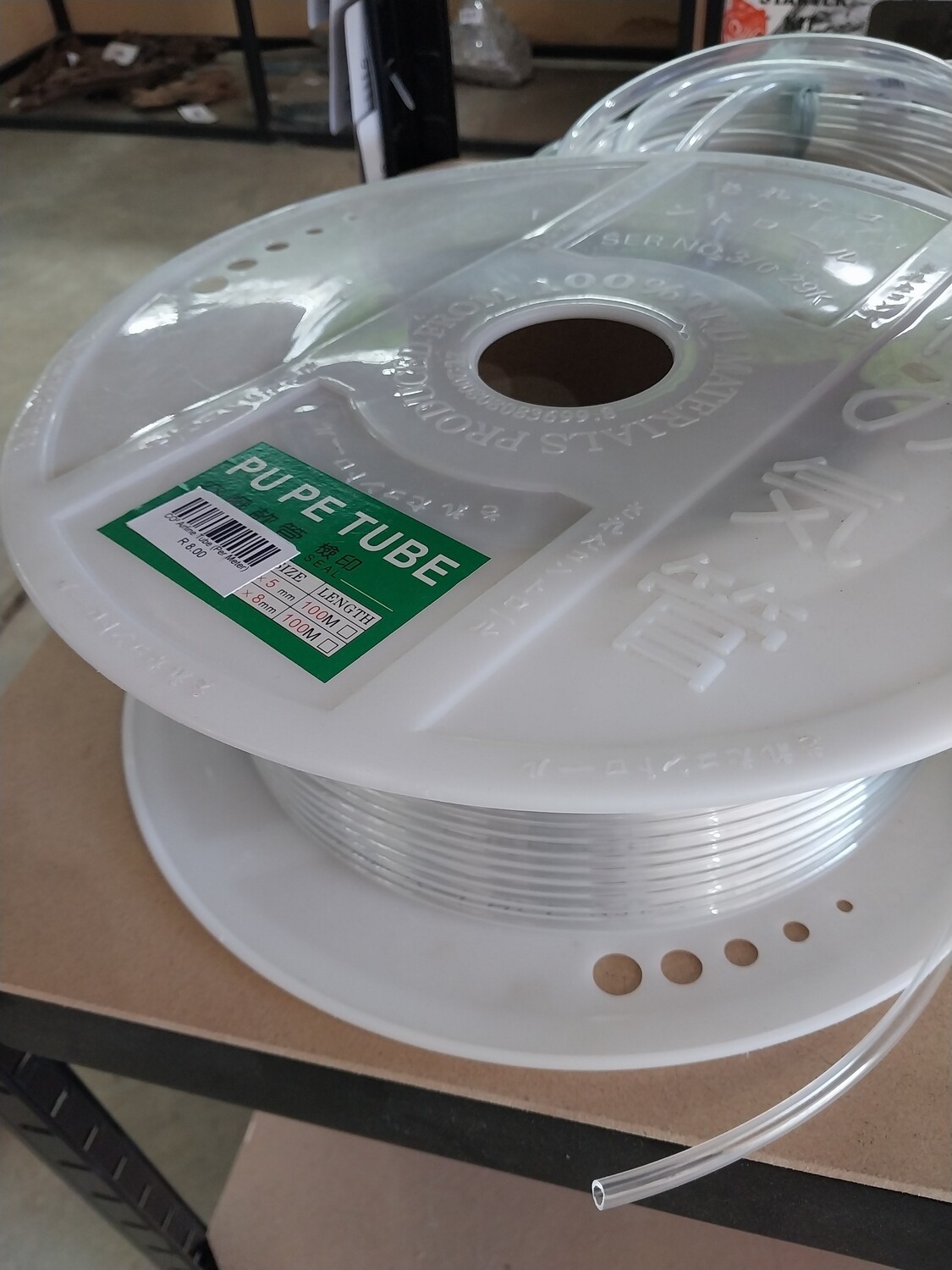 4mm CO² Airline Tube (Per Meter)