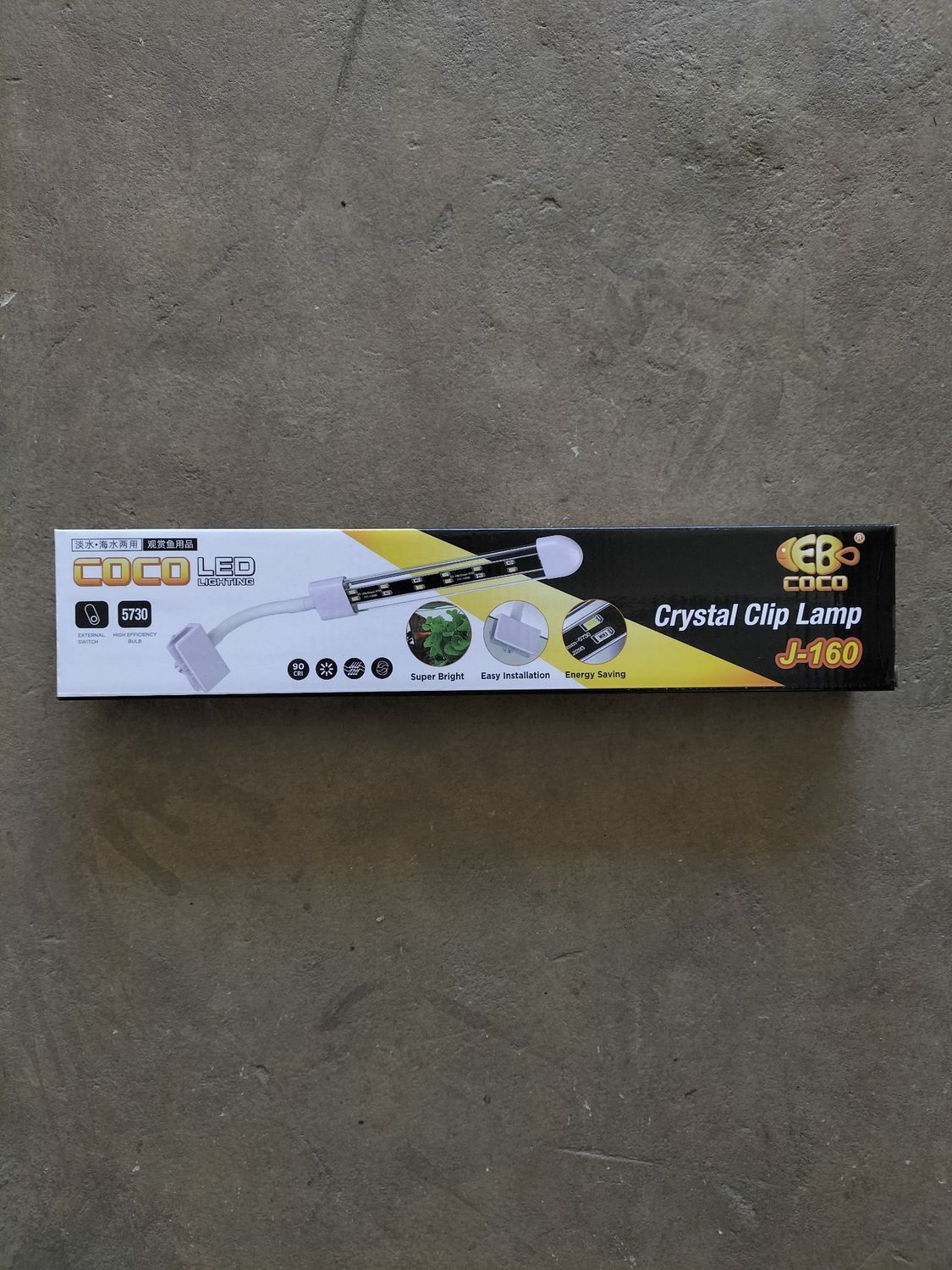 Crystal Clip-on Light (6w) J-160