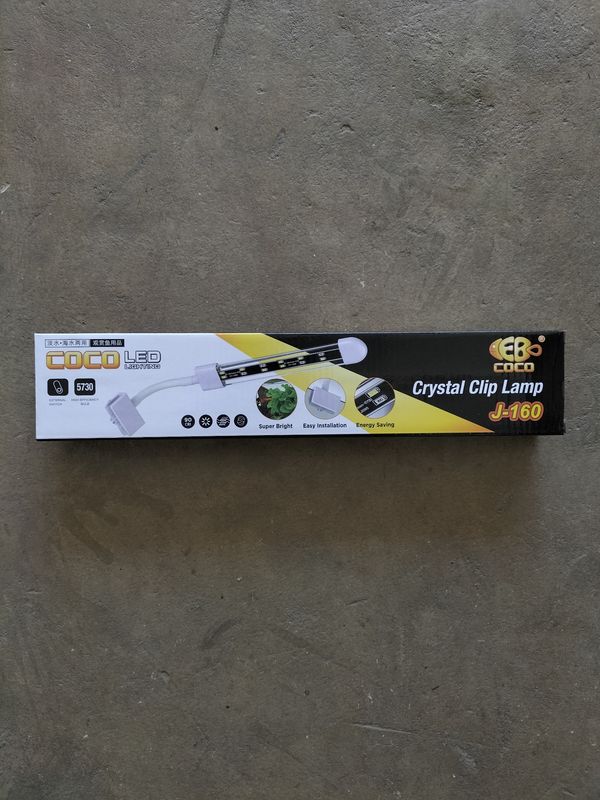 Crystal Clip-on Light (6w) J-160