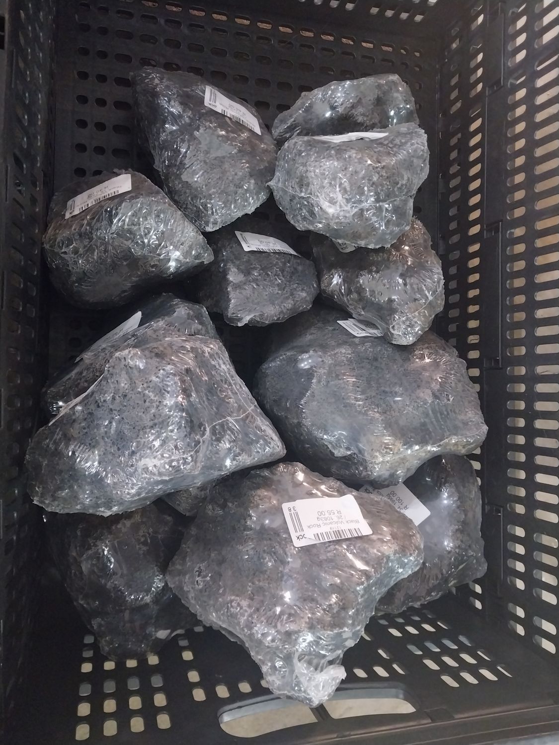 Black Volcanic Rock
