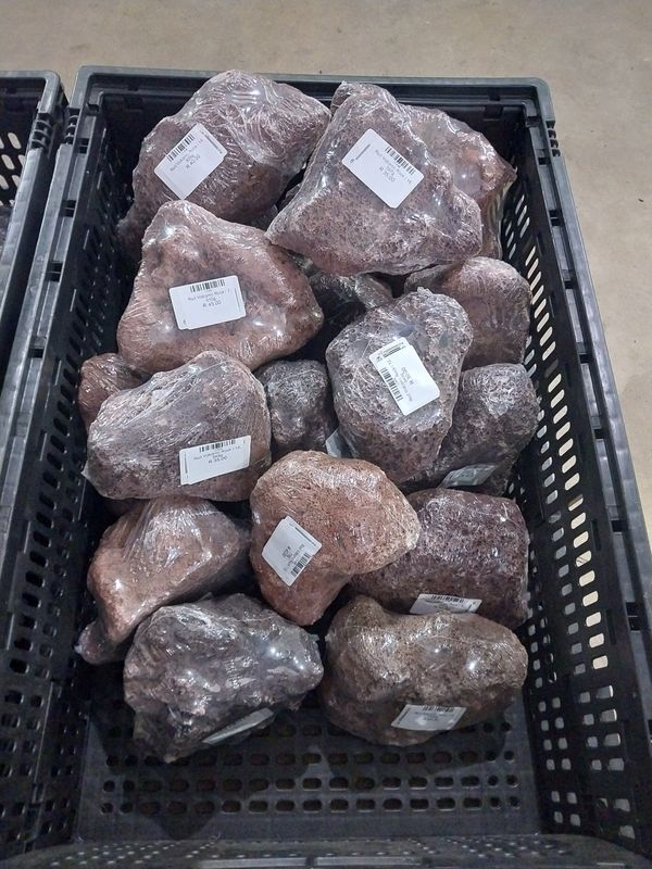 Red Volcanic Rock