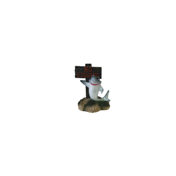 No Fishing Sign Ornament