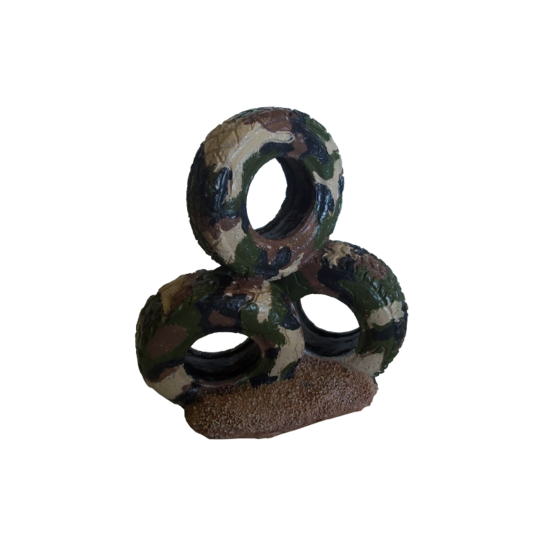 Camo Tire Ornament