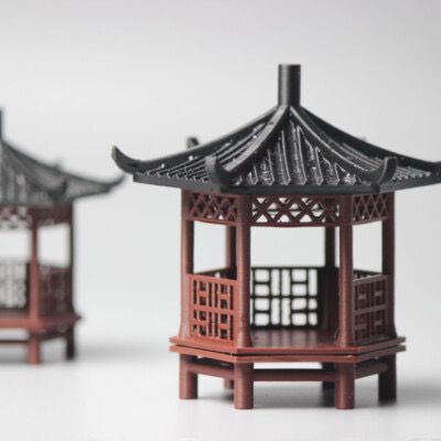 Chinese wood gazebo