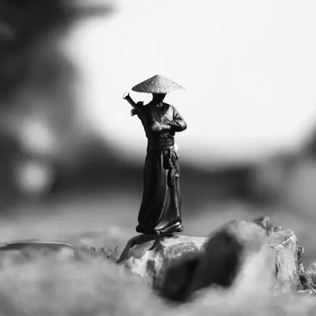 Chinese Kung Fu Swordsman