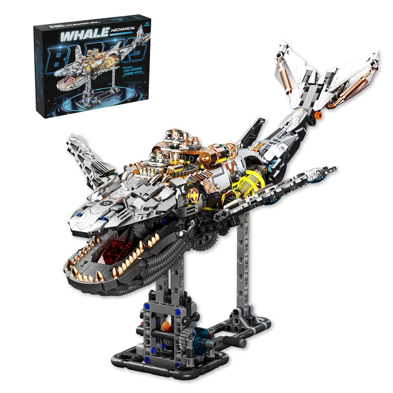Puzzles Semi Mechanical Whale