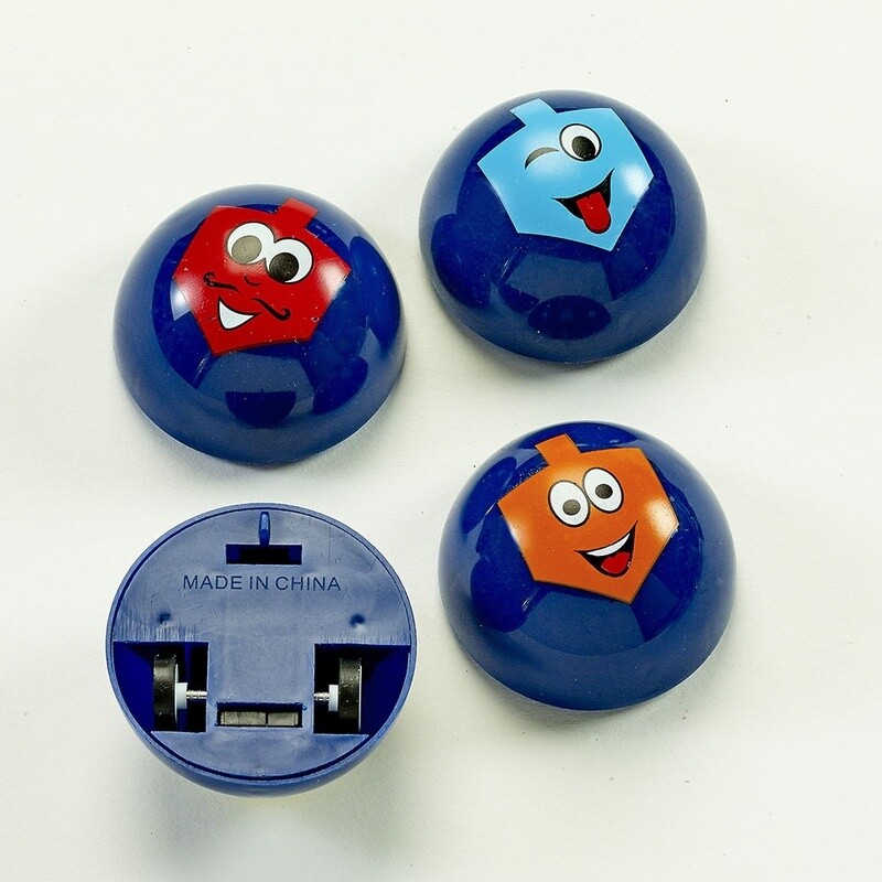 Chanukah Racing Dreidels - set of 4