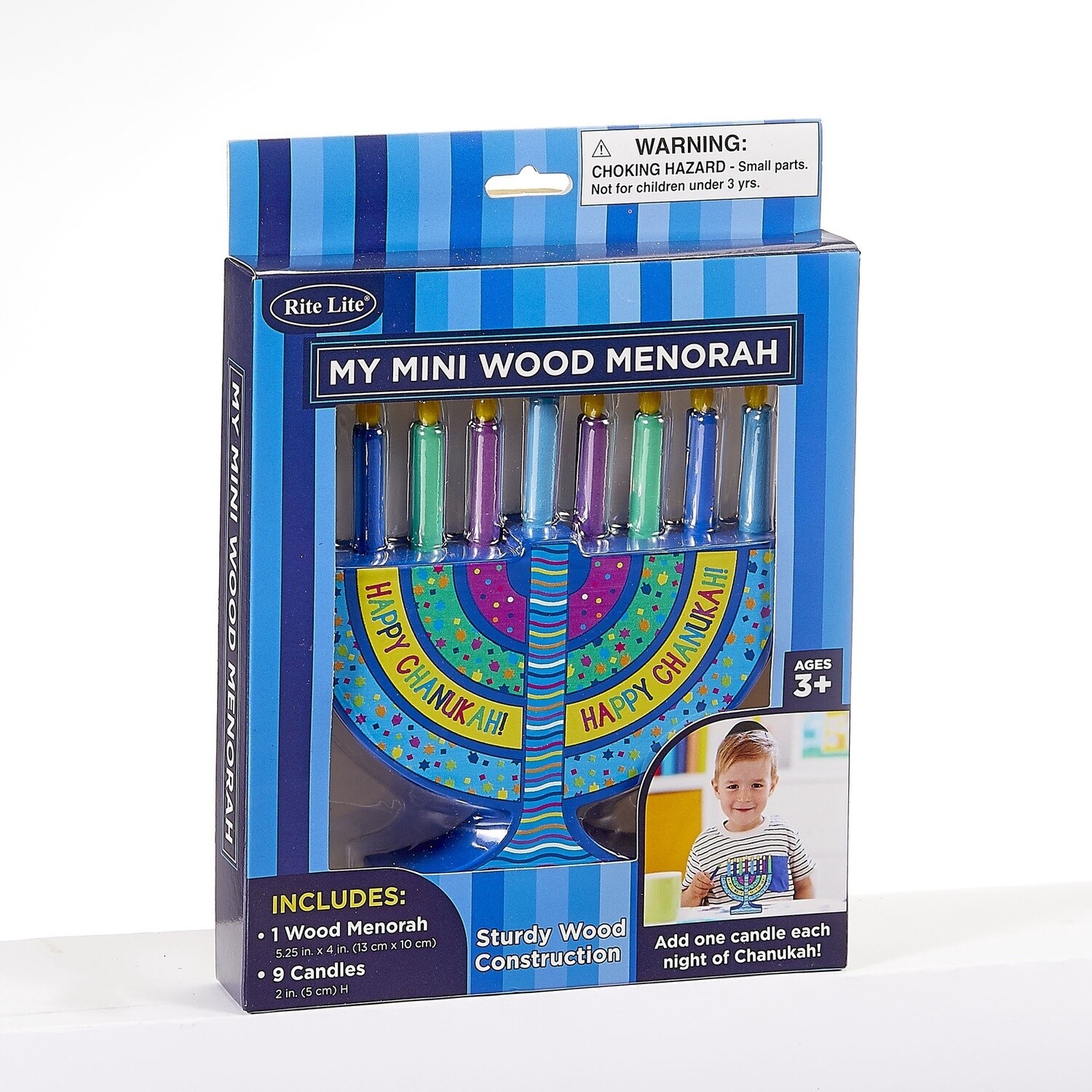 My Mini Wooden Menora