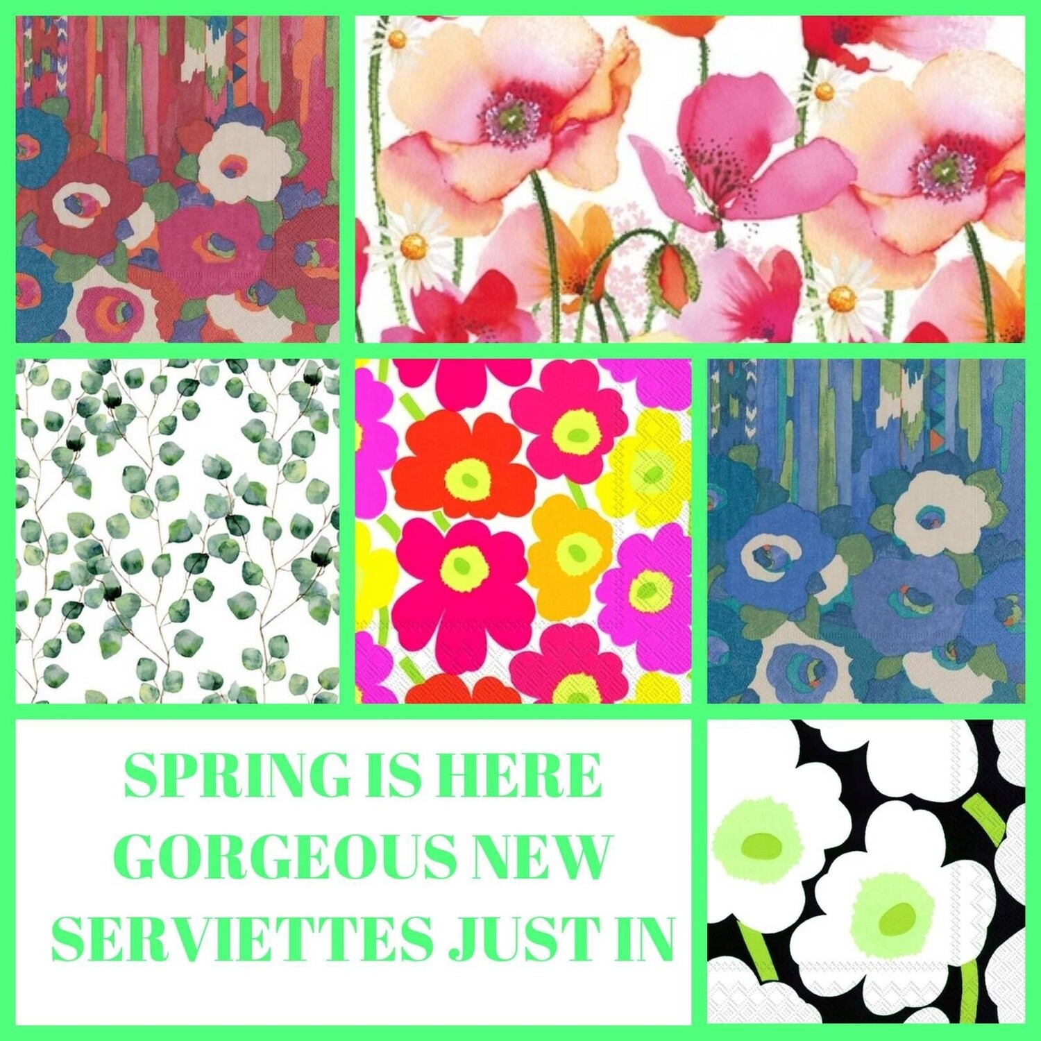 Serviettes Assorted