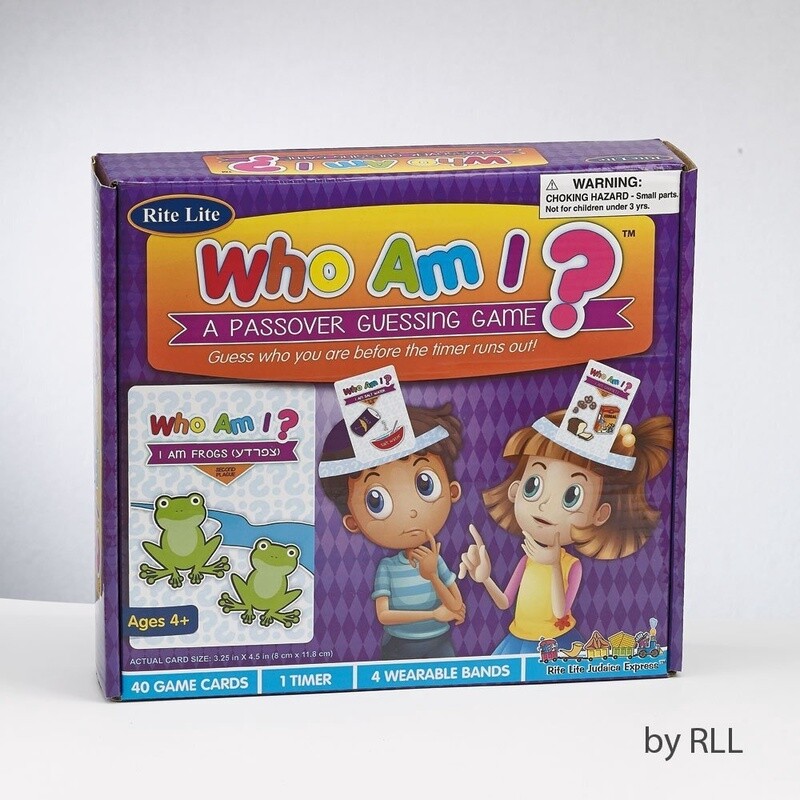 "Who am I?" Passover Game