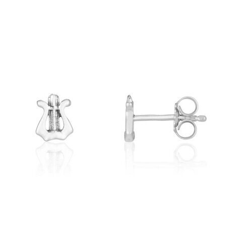 Earrings Sterling Silver - David&#39;s Harp