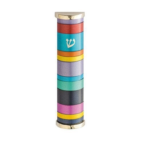 Mezuzah Rings Multicolour 10cm