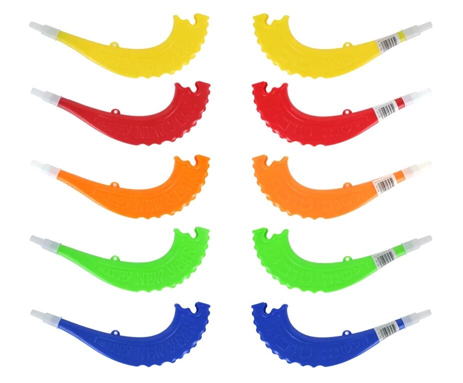 Shofar  Plastic Assorted Colours