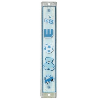 Mezuzah Baby Boy Perspex