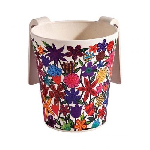Washing Cup Bamboo Flowers