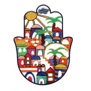 Hamsa Jerusalem 16cm