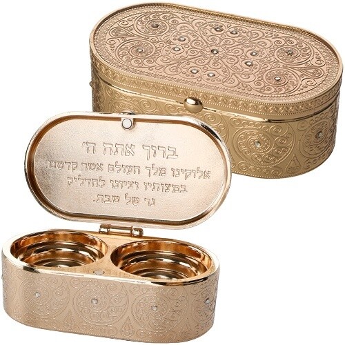 Travels Candlesticks Rose Gold