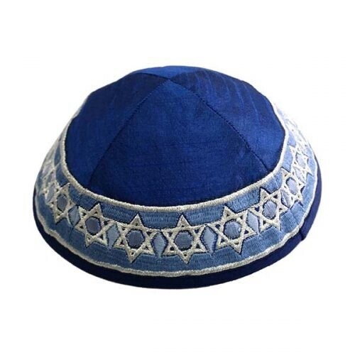 Kippah Embroidered Magen David
