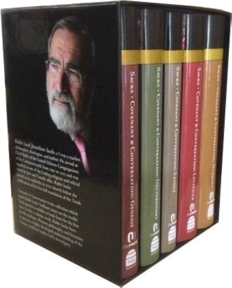 Covenant &amp; Conversations 5 Volume set Rabbi Sacks