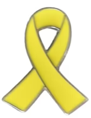 Bring Them Home Now Yellow Ribbon Pin