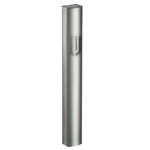 Mezuzah Dark Grey with Shin 10 cm