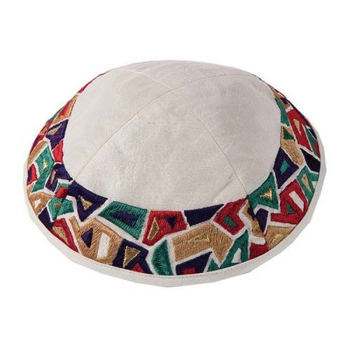 Kippah Geometry Multicolour