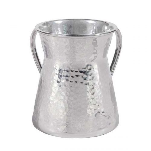 Washing Cup Hammered Metal