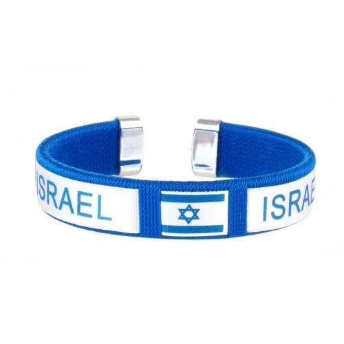 Bracelet Cuff Flag of Israel