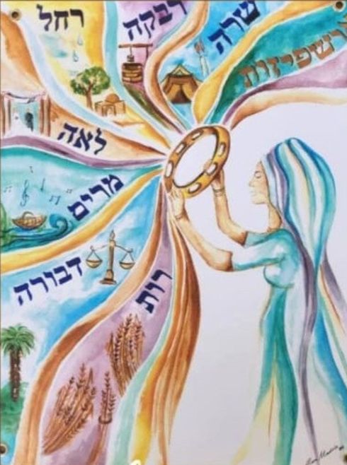Sukkah Vinyl Poster "Ushpizot""