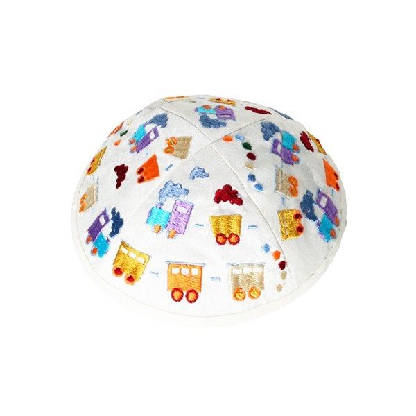 Kippah Children - Train White
