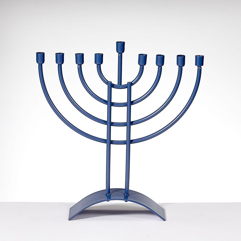 Menorah Matte Blue 20cm
