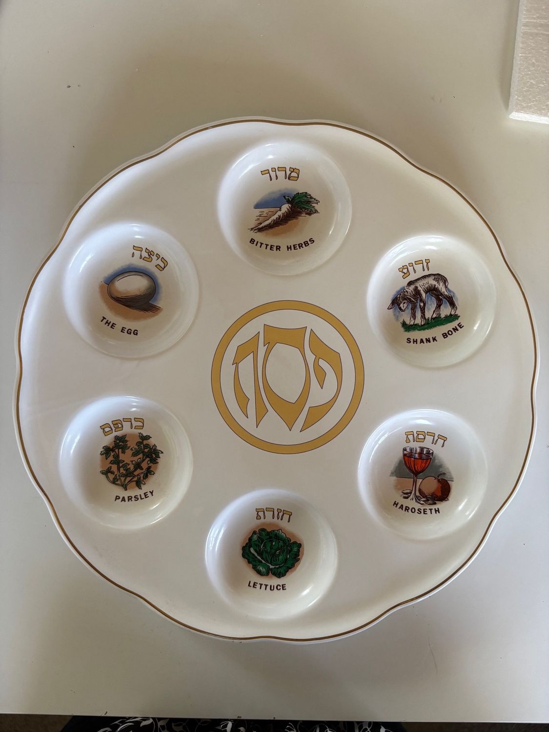 Passover Seder Plate