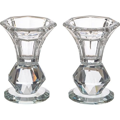 Candlesticks Crystal Elegant
