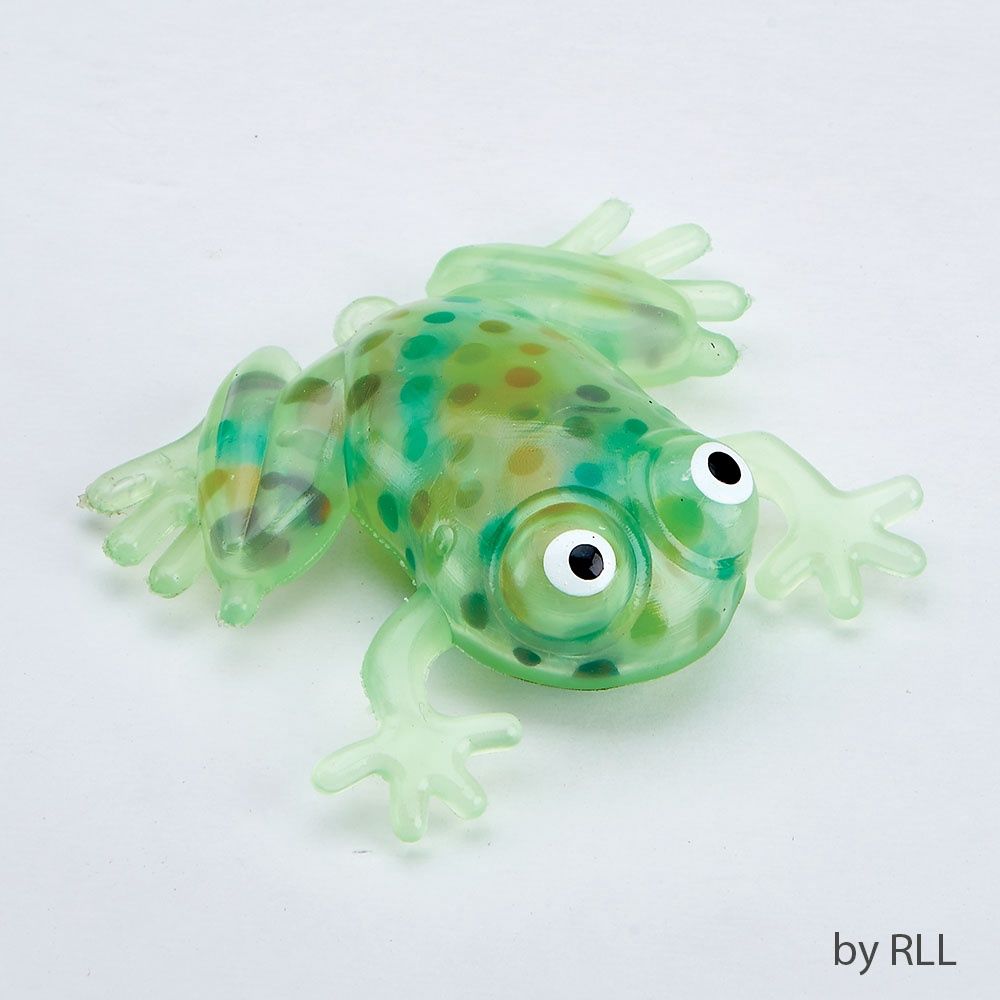 Passover Squishy Frog with Gel &amp; Beads