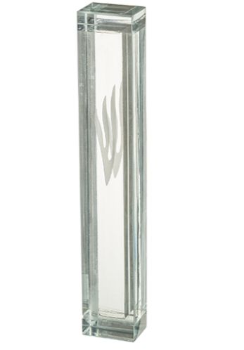 Crystal Elegant Mezuzah 12 cm