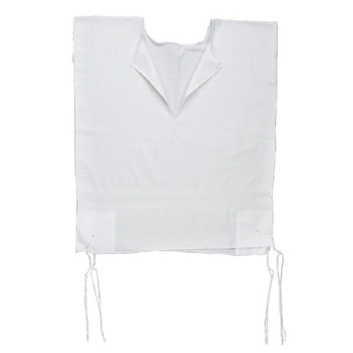 Tzitzit Cotton V-Neck Size 5