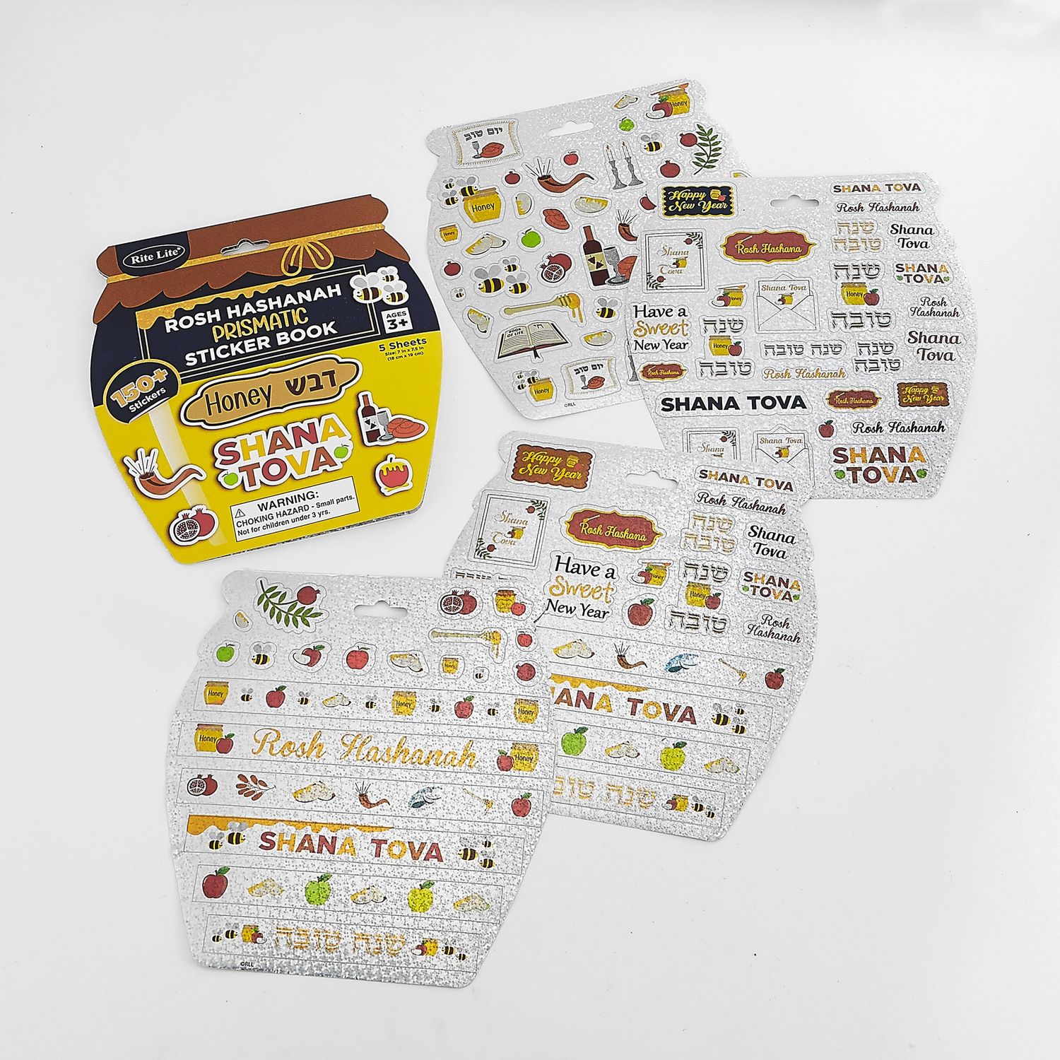 Rosh Hashanah Prismatic Sticker Book