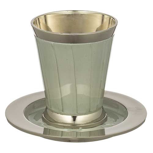 Kiddush Cup Aluminium &amp; Enamel