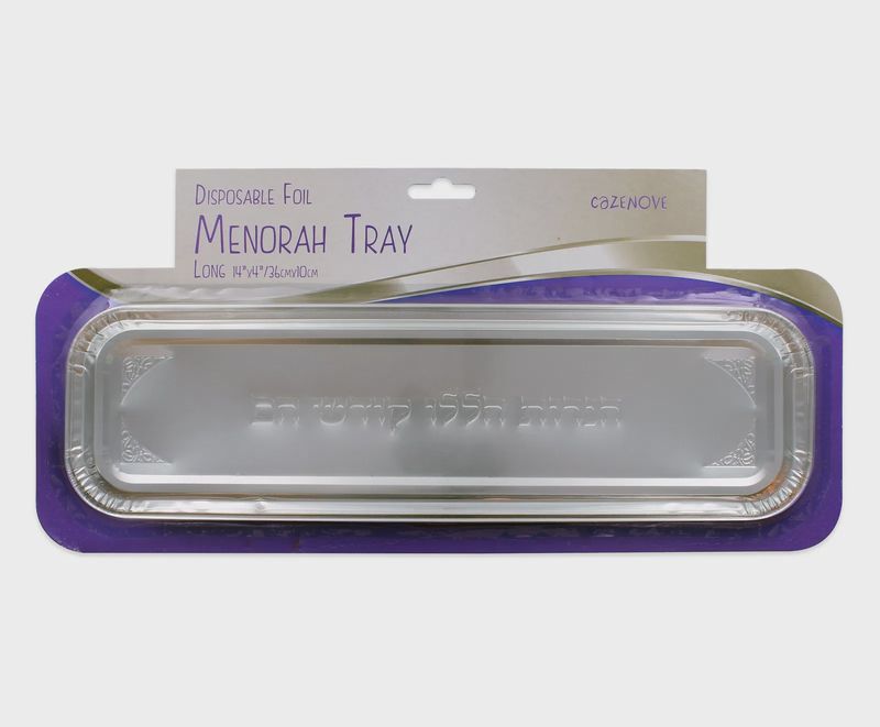 Menorah Disposable Foil Drip Tray