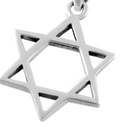 Pendant Classic Magen David Sterling Silver