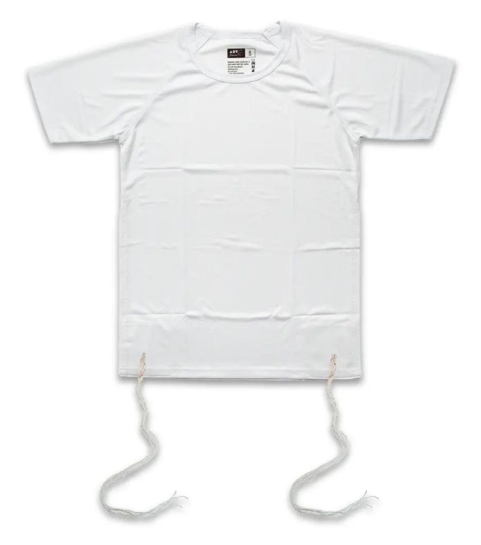 Tzitzit -Dry Fit Short Sleeve Round Neck size S