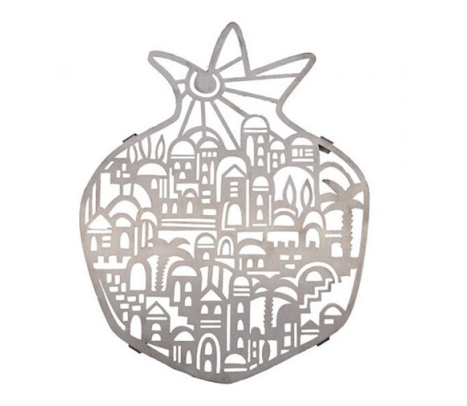 Trivet Steel Pomegranate – Jerusalem Images
