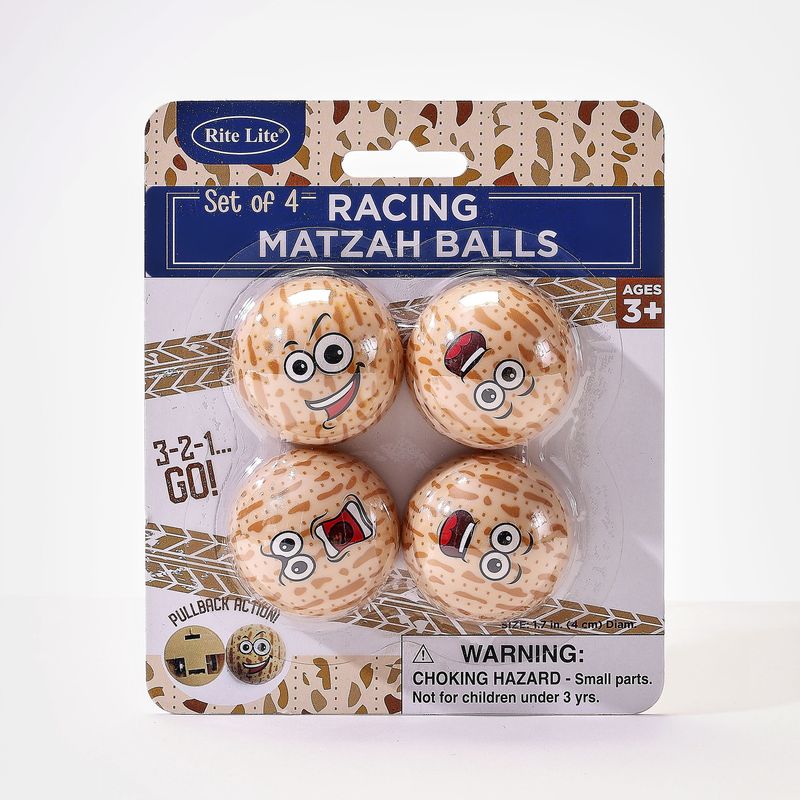 Passover Racing Matzah Balls Set of 4