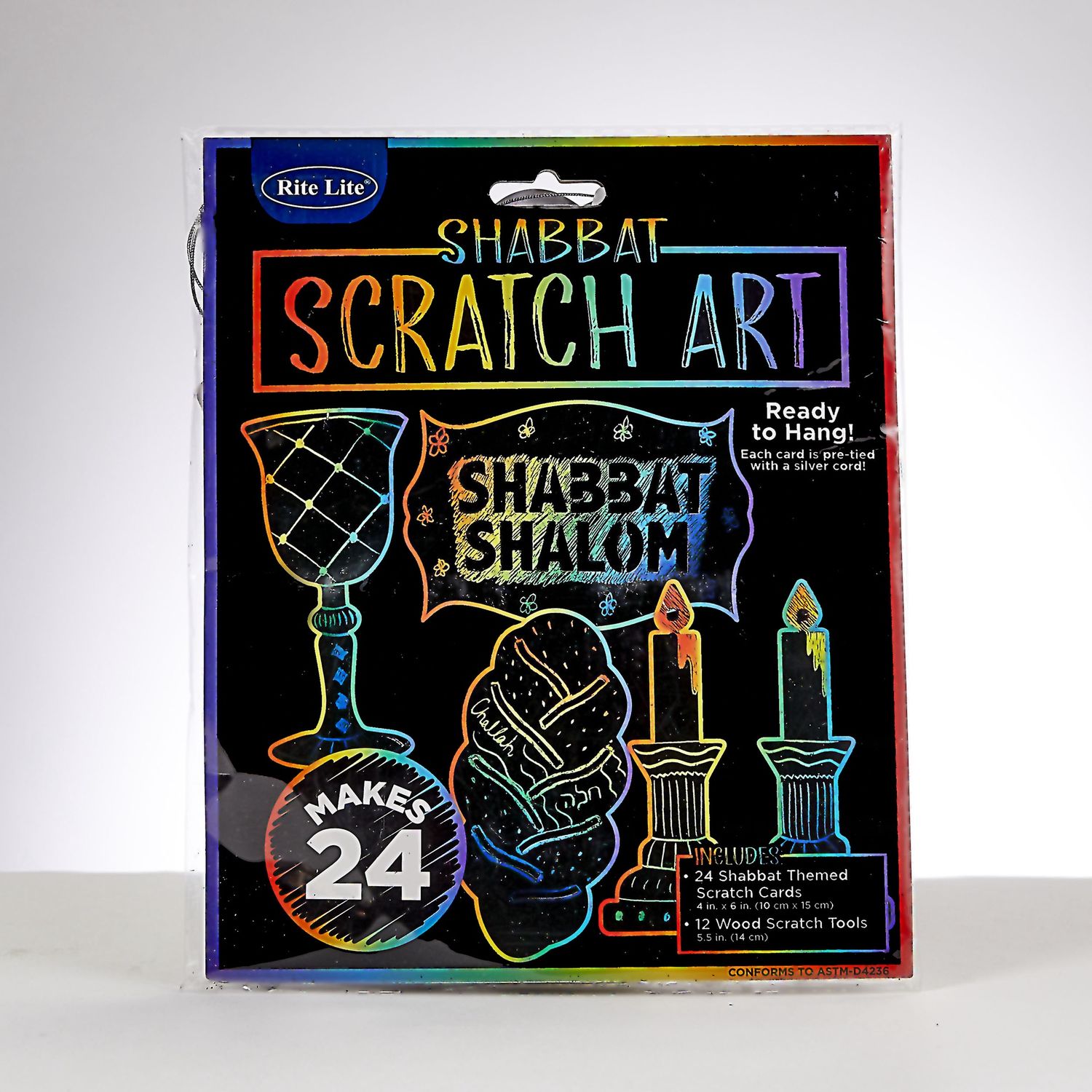 Scratch Art Shabbat