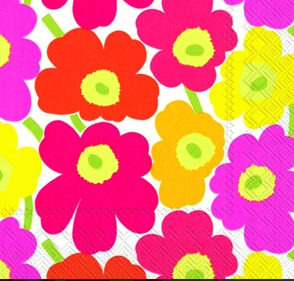 Serviettes Marimekko - Mini Unikko