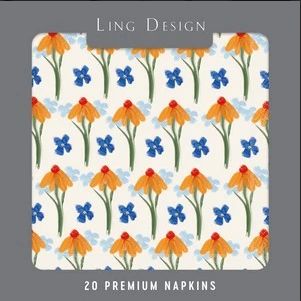 Serviettes Ling Posy Bloom