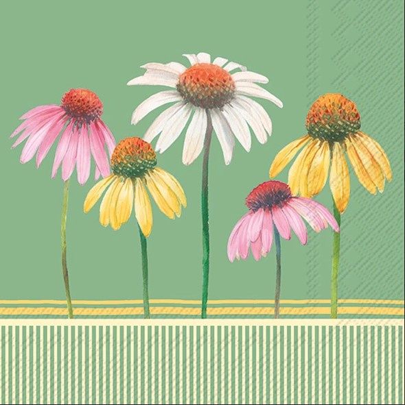 Serviettes Pastel Flowers